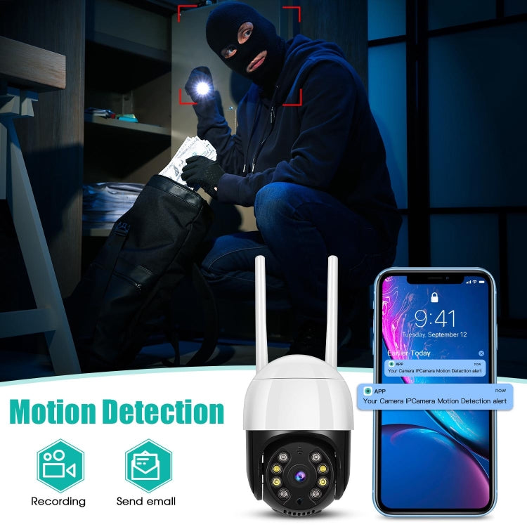 QX29 3.0MP HD WiFi IP Camera, Support Night Vision & Motion Detection & Two Way Audio & TF Card, AU Plug, QX29 QX29 3.0MP HD WiFi IP Camera, Support Night Vision & Motion Detection & Two Way Audio & TF Card, AU Plug, QX29